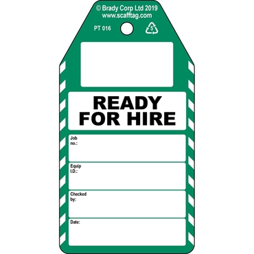 Ready for Hire-tag